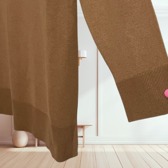 JM Collection Sweater New With Tags - Soft Floral Embroidered Design - Size L - Picture 7 of 14